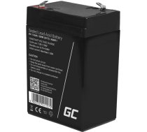 Green Cell Rechargeable battery AGM 6V 5Ah Maintenancefree for UPS ALARM AGM11