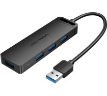 Vention USB 3.0 4-Port Hub Vention CHLBB 0.15m, Black