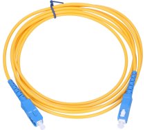 Extralink SC/UPC-SC/UPC | Patchcord | Jednomodowy, Simplex, 3mm, 10m EX.8406