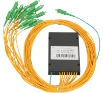 Extralink 1:16 PLC | Splitter | 2,0mm, 1,5m, G657A, moduł ABS, SC/APC EX.16903