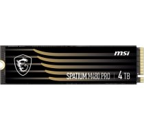 MSI SSD MSI SPATIUM M480 PRO 4TB PCIe 4.0 NVMe M.2 (S78-440R050-P83)