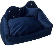 Go Gift Prince navy blue L - pet bed - 52 x 42 x 10 cm ART#161352