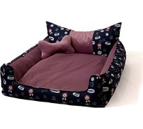 Go Gift Dog and cat bed L - pink - 90x75x16 cm ART#161372