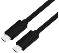 Platinet cable USB-C - USB-C 5A 100W 2m, black (45579)