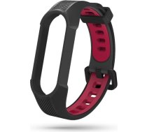 Tech-Protect watch strap Armour Xiaomi Mi Band 7, black/red ART#102902