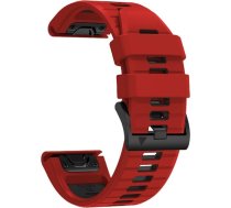 Tech-Protect watch strap IconBand Pro Garmin fenix 5/6/6 Pro/7, red/black ART#103022