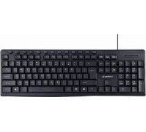 Gembird KEYBOARD MULTIMEDIA USB ENG/BLACK KB-UM-107 GEMBIRD