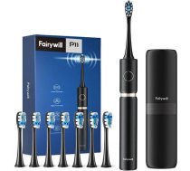Fairywill Sonic toothbrush with head set and case FairyWill FW-P11 (Black) FW-P11 BLACK