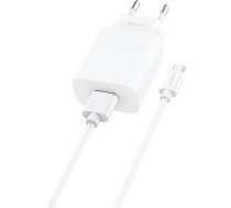 Foneng Fast charger Foneng EU28, 1xUSB, QC 3.0 + Cable USB Micro EU28 MICRO