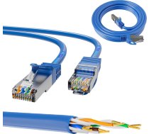 Extralink Kat.6A S/FTP 1m | Patchcord LAN | Miedź Kabel sieciowy skrętka 10Gbit/s EX.6556