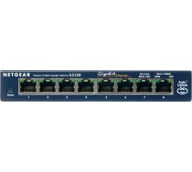 Netgear GS108GE network switch Unmanaged Gigabit Ethernet (10/100/1000) Blue