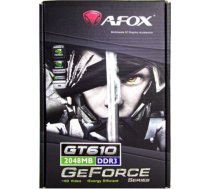 Afox Geforce GT610 1GB DDR3 64Bit DVI HDMI VGA LP Fan    AF610-1024D3L7-V5