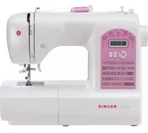 Singer 6699 sewing machine, electronic, white, pink