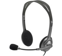 Logitech HEADSET STEREO H111/GREY 981-000593 LOGITECH