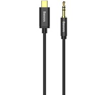 Baseus Yiven Audio cable USB-C to mini jack 3,5mm, 1.2m (Black) CAM01-01