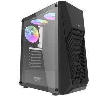 Darkflash Computer case Darkflash DK150 with 3 fans (black)