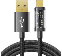 Joyroom Cable to USB-A / Lightning / 2.4A / 1.2m Joyroom S-UL012A12 (black) S-UL012A12 1.2M BL