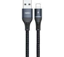 Remax Cable USB Lightning Remax Colorful Light, 2.4A, 1m (black) RC-152I