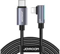 Joyroom Cable S-CL020A17 20W USB C to Lightning Angle Joyroom / 20W / 1,2m (black) S-CL020A17 1.2M BL