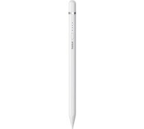 Baseus Tablet Tool Pen Smooth Writing 2 with LED Indicator + Active Replaceable Tip for iPad, with USB-A to Lightning cable, White (P80015806211-02)