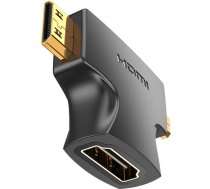 Vention Adapter 2in1 HDMI to Micro/Mini HDMI Vention AGFB0 4K 30Hz (black)