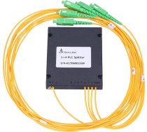 Extralink 1:4 PLC SC/APC | Splitter | 2,0mm, 1,5m, G657A, moduł ABS EX.7799