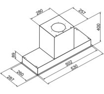 MPM -63-OWS-01 Ceiling built-in Stainless steel MPM-63-OWS-01