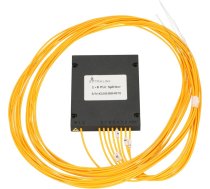 Extralink 1:8 PLC SC/APC | Splitter | 2,0mm, 1,5m, G657A, moduł ABS, bez złącz EX.16040