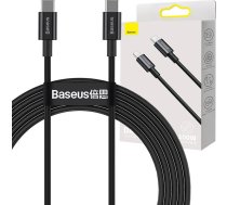Baseus Type-C - Type-C Superior cable Quick Charge / Power Delivery / FCP 100W 5A 20V 1m, Black (CATYS-B01)