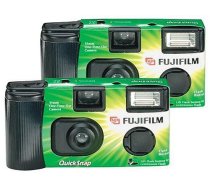 Fujifilm | 7130786 QuickSnap 400 Disposable Flash Camera (Pack of 2)