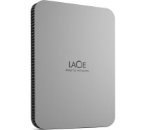 Lacie External HDD|LACIE|Mobile Drive|1TB|USB-C|Colour Silver|STLP1000400