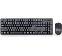 Gembird Keyboard+Mouse Set black/wireless KBS-W-01