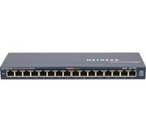 Netgear GS116 Unmanaged Gigabit Ethernet (10/100/1000) Grey GS116GE