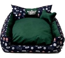 Go Gift Dog and cat bed L - green  - 90x75x16 cm ART#161334