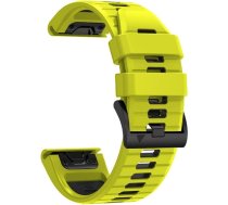 Tech-Protect watch strap IconBand Pro Garmin fenix 5/6/6 Pro/7, lime/black ART#103024