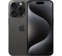 Apple | iPhone 15 Pro | Black Titanium | 6.1 " | Super Retina XDR | 1179 x 2556 pixels | Apple | A17 Pro | Internal RAM 8 GB | 256 GB | Dual SIM | Nano-SIM and eSIM | 4G | 5G | Main camera     48+12 MP | Secondary camera 12 MP MTV13PX/A