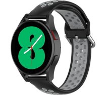 Tech-Protect watch strap SoftBand Samsung Galaxy Watch4, black/grey ART#115534