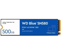 WD Western Digital Blue SN580 M.2 500 GB PCI Express 4.0 TLC NVMe WDS500G3B0E