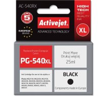 Activejet AC-540RX Ink cartridge (replacement for Canon PG-540XL; Premium; 25 ml; 700 pages, black)