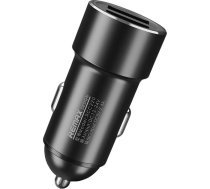 Remax Car charger 2x USB, Remax RCC220, 2,4A (black)