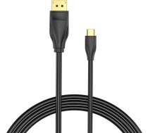 Vention USB-C to DisplayPort 1.4 Cable Vention CGYBH, 2m, 8K 60Hz/4K 120Hz (black)