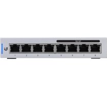 Ubiquiti UniFi US-8-60W Managed L2 Gigabit Ethernet (10/100/1000) Power over Ethernet (PoE) Grey