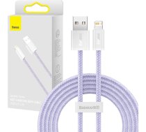 Baseus Dynamic cable USB to Lightning, 2.4A, 2m (Purple) CALD000505