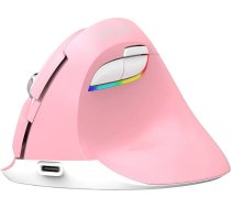 Delux Wireless Vertical Mouse Delux M618Mini DB BT+2.4G 2400DPI (pink) M618 MINI PINK