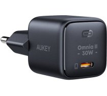 Aukey Wall Charger Aukey PA-B1L,USB-C, 30W (black)