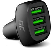 Green Cell Power Ride Car Charger 3x USB Ultra Charge, Quick Charge 3.0 CADGC01