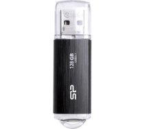 Silicon Power | USB 3.1 Flash Drive | Blaze B02 | 128 GB | USB 3.2 Gen 1/USB 3.1 Gen 1/USB 3.0/USB 2.0 | Black SP128GBUF3B02V1K
