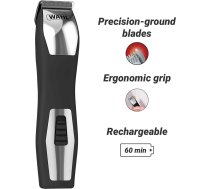 Wahl GroomsMan Pro Battery Black, Stainless steel 9855-1216