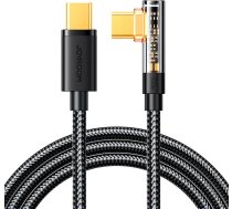 Joyroom S-CC100A6 USB to USB-C Angle 20W 1.2m cable (black)