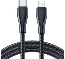 Joyroom Kabel do USB-C Lightning 20W 2m Joyroom S-CL020A11 (czarny) S-CL020A11 2M LB